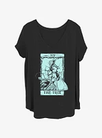 Winx Club Icy Trix Tarot Etching Girls T-Shirt Plus