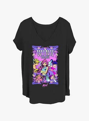 Winx Club Neon Groovy Girls T-Shirt Plus