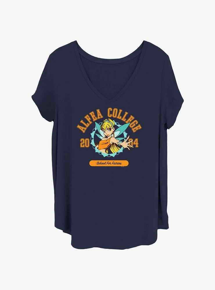 Winx Club Stella Collegiate Girls T-Shirt Plus