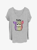 Furby Colorful Girls T-Shirt Plus