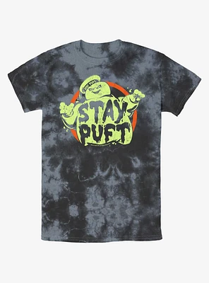 Ghostbusters Staying Puft Tie-Dye T-Shirt