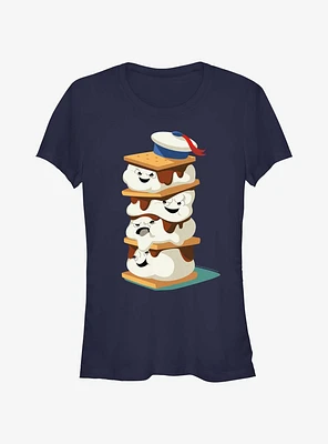Ghostbusters: Frozen Empire Mini Puft Marshmallow Smores Girls T-Shirt