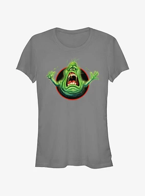 Ghostbusters: Frozen Empire Panic Slimer Girls T-Shirt