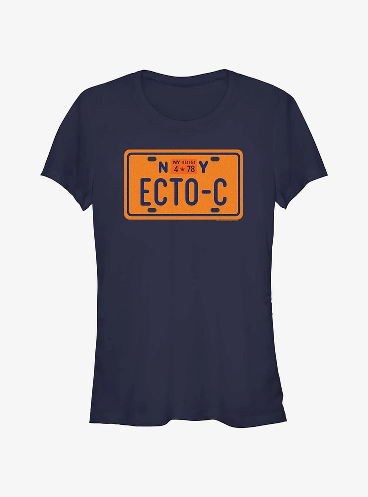 Ghostbusters: Frozen Empire ECTO-C Plates Girls T-Shirt