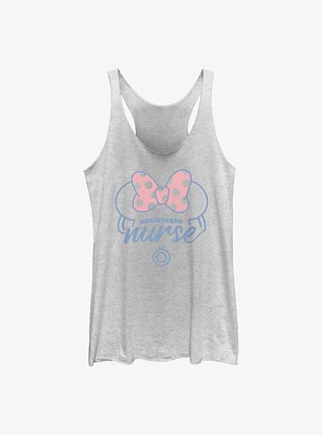 Disney Minnie Mouse Registered Nurse Womens Tank Top