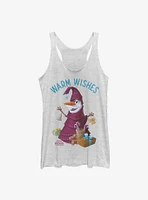 Disney Frozen Olaf Warm Wishes Womens Tank Top