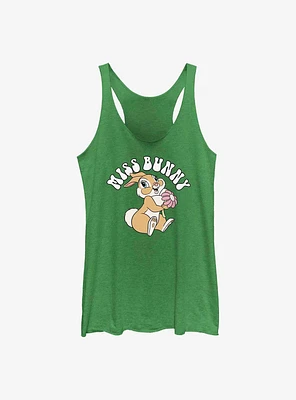 Disney Bambi Miss Bunny Retro Womens Tank Top