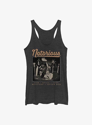 Disney Villains Notorious Characters Womens Tank Top