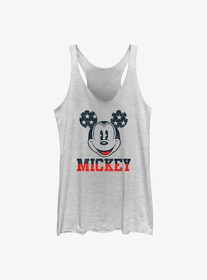 Disney Mickey Mouse Star Ears Womens Tank Top