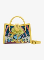 Loungefly Disney Beauty and The Beast Belle Princess Scene Crossbody Bag