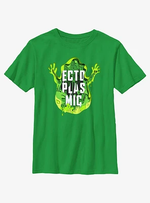 Ghostbusters: Frozen Empire Ectoplasmic Slimer Youth T-Shirt