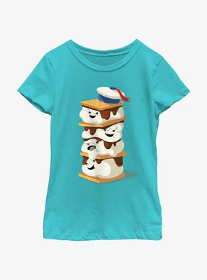 Ghostbusters: Frozen Empire Mini Puft Marshmallow Smores Girls Youth T-Shirt