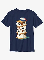 Ghostbusters: Frozen Empire Mini Puft Marshmallow Smores Youth T-Shirt