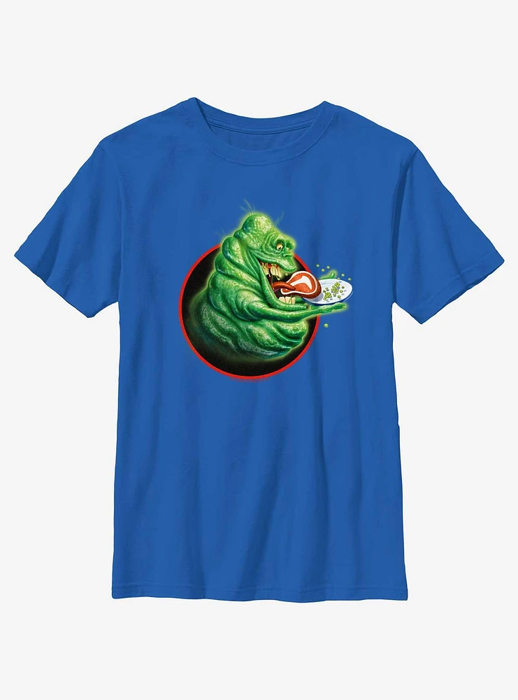 Ghostbusters: Frozen Empire Munchy Slimer Youth T-Shirt