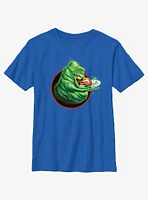 Ghostbusters: Frozen Empire Munchy Slimer Youth T-Shirt