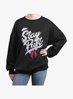 Ghostbusters Stay Puft Womens Oversized Sweatshirt