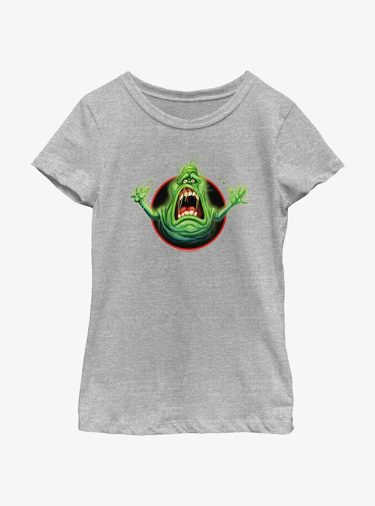 Ghostbusters: Frozen Empire Panic Slimer Girls Youth T-Shirt