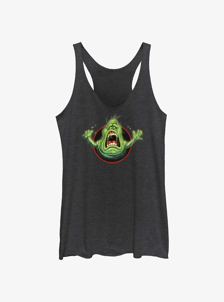 Ghostbusters: Frozen Empire Panic Slimer Womens Tank Top