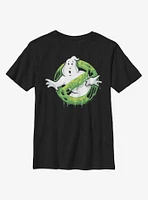 Ghostbusters Green Slime Logo Youth T-Shirt