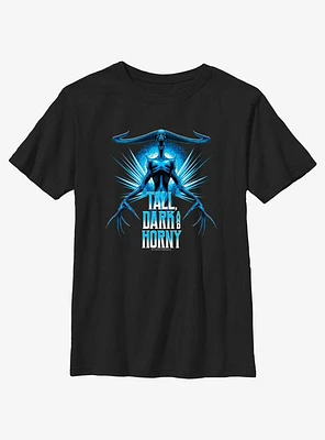 Ghostbusters: Frozen Empire Tall Dark And Horny Youth T-Shirt