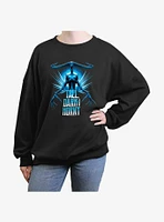 Ghostbusters: Frozen Empire Tall Dark And Horny Womens Oversized Sweatshirt