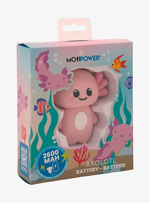 Mojipower Pink Axolotl Power Bank