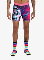 MTV Moonman Boxer Briefs & Sock Set