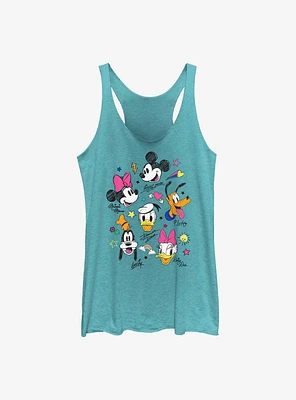 Disney Mickey Mouse Doodle Crew Girls Tank