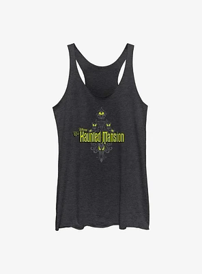 Disney The Haunted Mansion Ghost Spooky Eyes Girls Tank