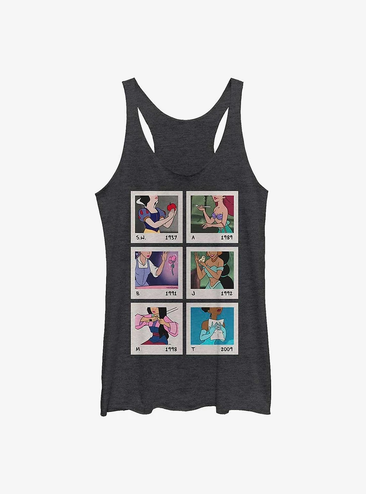 Disney Princesses Polaroid Pictures Girls Tank