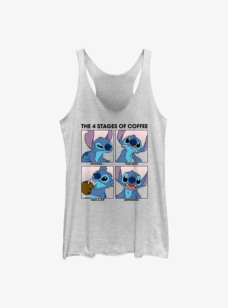 Disney Lilo & Stitch Coffee Stages Girls Tank