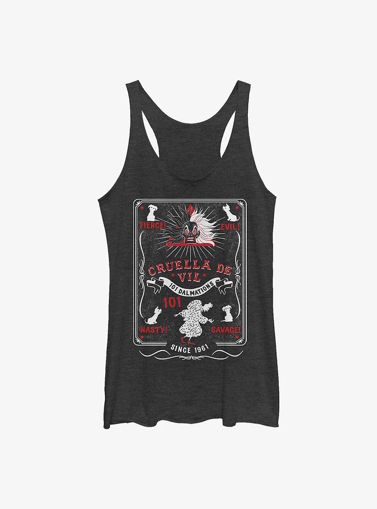 Disney Villains Cruella Ouija Girls Tank