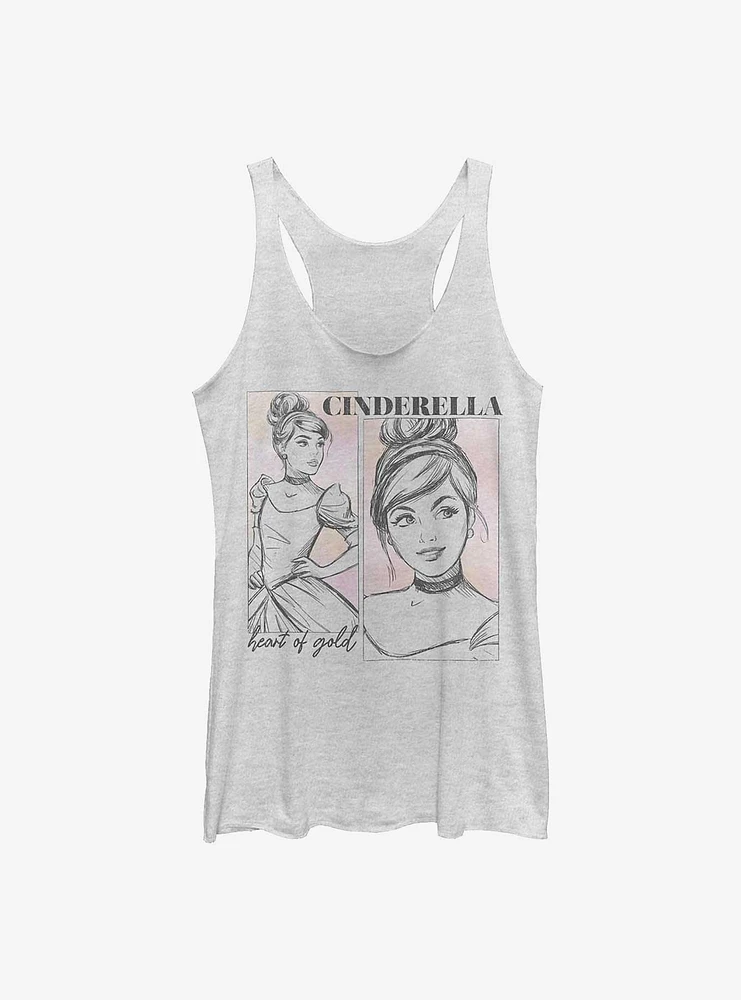 Disney Cinderella Heart Of Gold Girls Tank