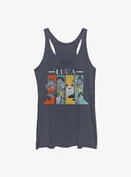 Disney Pixar Luca Character Panels Girls Tank