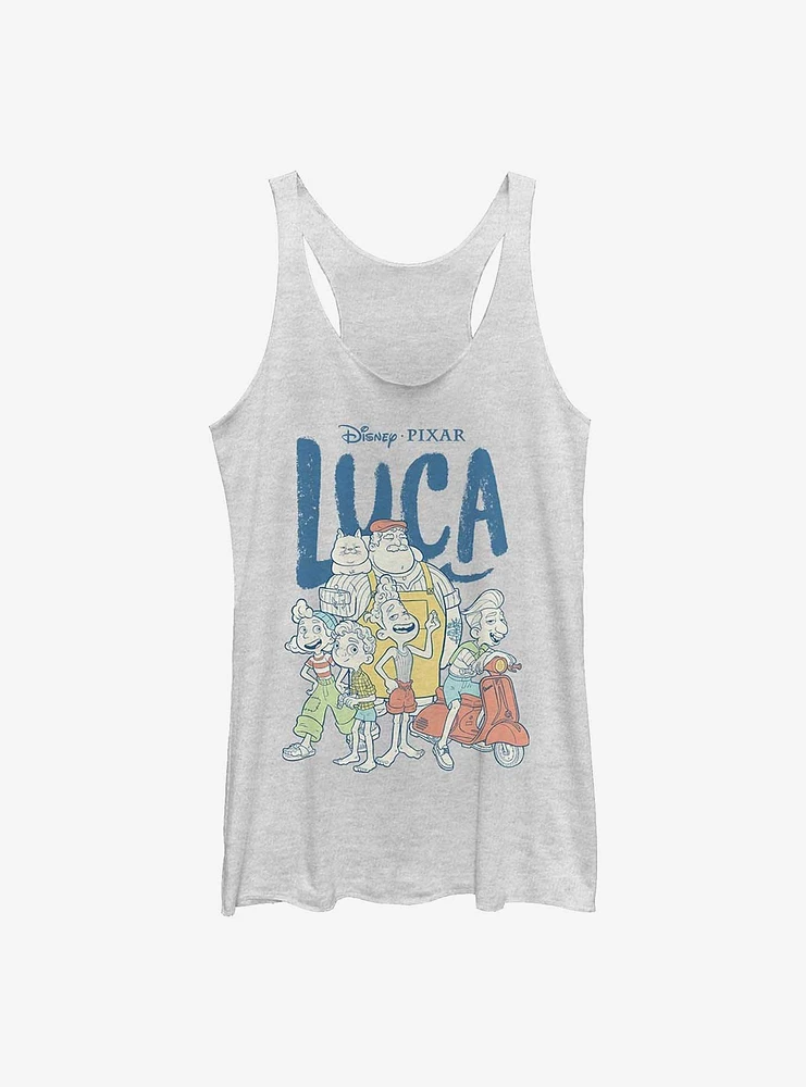 Disney Pixar Luca The Whole Family Girls Tank