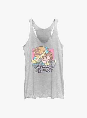 Disney Beauty and the Beast Belle Retro Girls Tank
