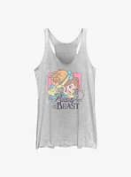 Disney Beauty and the Beast Belle Retro Girls Tank