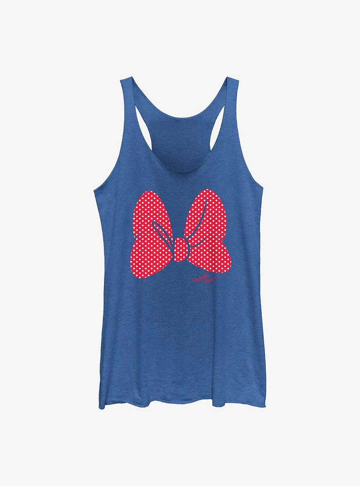 Disney Minnie Mouse Polka Dots Bow Girls Tank