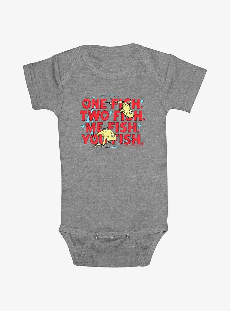 Dr. Seuss Me Fish You Infant Bodysuit