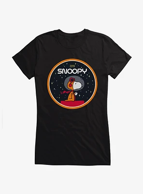 Peanuts Snoopy Astronaut Girls T-Shirt