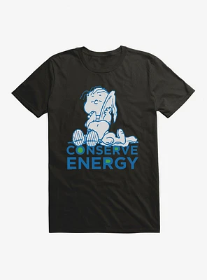 Peanuts Conserve Energy T-Shirt