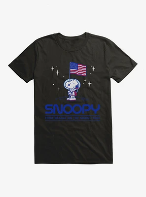 Peanuts Snoopy On The Moon T-Shirt
