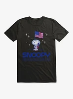 Peanuts Snoopy On The Moon T-Shirt