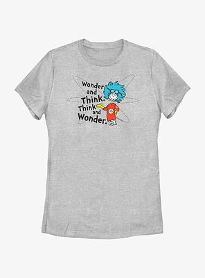 Dr. Seuss Think And Wonder Womens T-Shirt