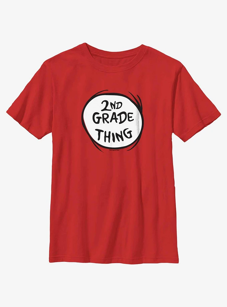 Dr. Seuss 2ND Grade Emblem Youth T-Shirt