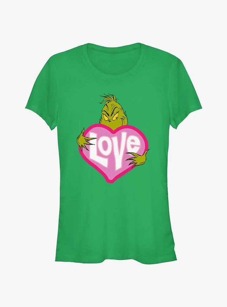 Dr. Seuss Love The Grinch Girls T-Shirt