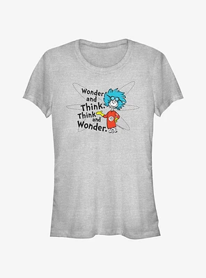 Dr. Seuss Think And Wonder Girls T-Shirt