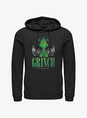 Dr. Seuss The Grinch He'S A Mean One Hoodie