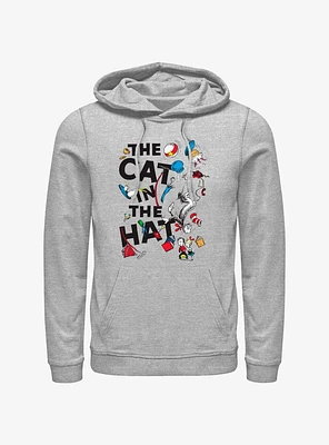Dr. Seuss The Cat Hat Icons Hoodie