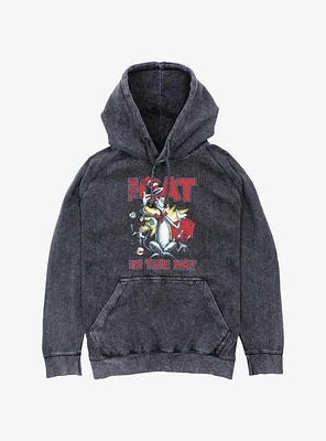 Dr. Seuss The Cat Hat Cattitude Mineral Wash Hoodie